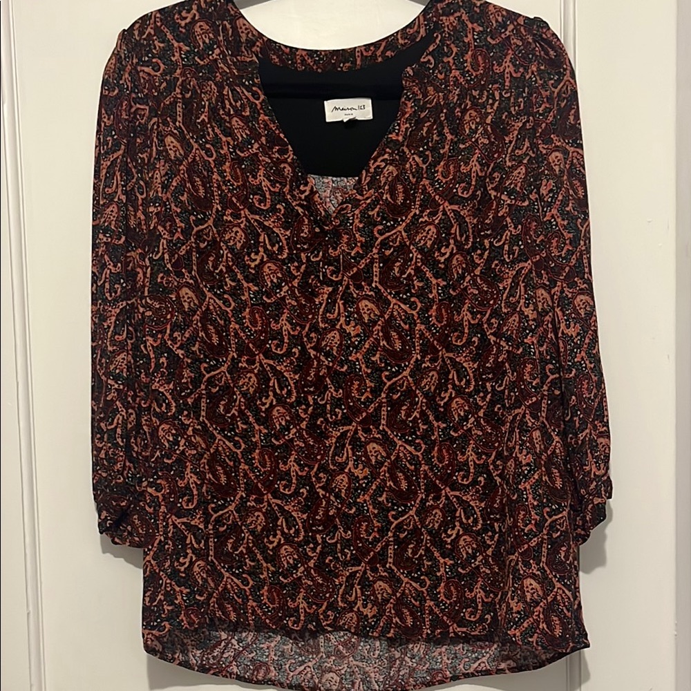 Maison 123 Relaxed Buttoned Blouse